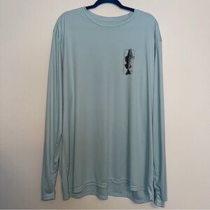 Altered Latitude Sky Blue Walleye Chaser Long Sleeve